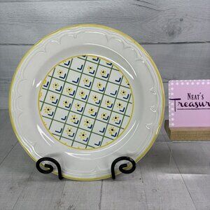 Jepcor International Calico BLACKEYED SUSAN D103 Ceramic 12" Chop Plate Platter